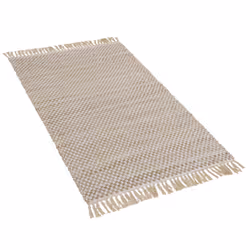 Jute Area Rug 80 x 150 cm Beige ZERDALI