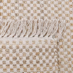 Jute Area Rug 80 x 150 cm Beige ZERDALI