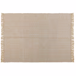 Jute Area Rug 140 x 200 cm Beige ADABAG
