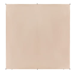 Shade Sail Square 300 x 300 cm Beige LUKKA