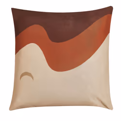Set of 2 Cushions Abstract Print 45 x 45 cm Multicolour FESTUCA