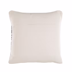 Set of 2 Cotton Cushions Geometric Pattern 45 x 45 cm Black and White KOTURE