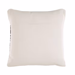 Set of 2 Cotton Cushions Geometric Pattern 45 x 45 cm Black and White ANDIRIN