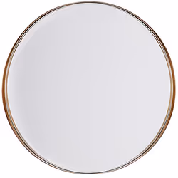 Wall Mirror PINEY 40 cm 40 cm Metal Copper