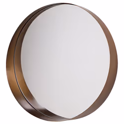 Wall Mirror PINEY 40 cm 40 cm Metal Copper