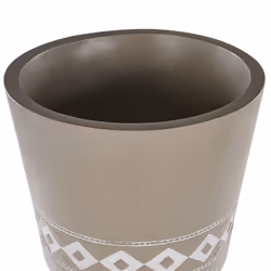 Elevated Plant Pot ARTA Ceramic 41 cm Taupe