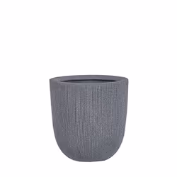 Plant Pot 37 x 37 x 38 cm Grey CHIOS