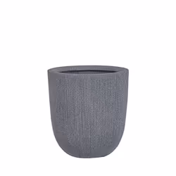 Plant Pot 31 x 31 x 33 cm Grey CHIOS