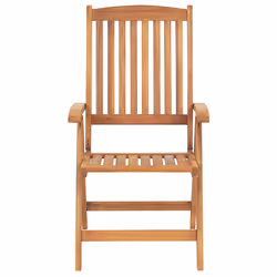 Garden Dining Set 6 Seater JAVA Acacia Wood Light Brown