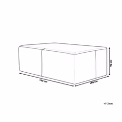 Garden Furniture Cover 160 x 160 x 90 cm CHUVA