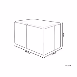 Garden Furniture Cover 110 x 100 x 70 cm CHUVA
