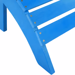 Garden Footstool ADIRONDACK Blue