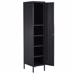 Storage Unit FROME Metal Black