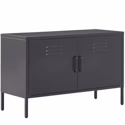 Storage Unit URIA Metal Black