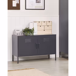Storage Unit URIA Metal Black