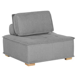 1-Seat Section TIBRO Fabric Grey