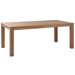 Garden Dining Table MONSANO 190 cm 105 cm Eucalyptus Wood Brown