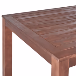 Garden Dining Table TUSCANIA 180 cm 100 cm Eucalyptus Wood Dark Brown - Additional view 4