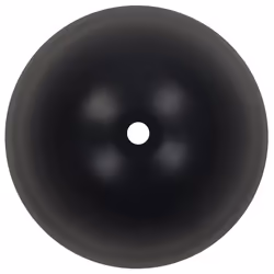 Elevated Plant Pot LEFKI Metal 16 cm Black