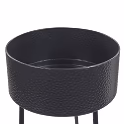 Plant Stand LEIKA Metal 29 cm Black