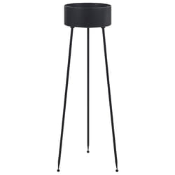 Plant Stand LEIKA Metal 33 cm Black