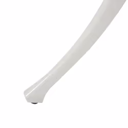 Bistro Table ANCONA 90 cm 90 cm Metal Off-White - Additional view 5