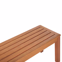Garden Bench MONSANO 170 cm Eucalyptus Wood Brown