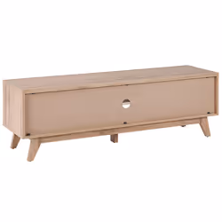TV Stand PRESCOT Light Brown - Additional view 4
