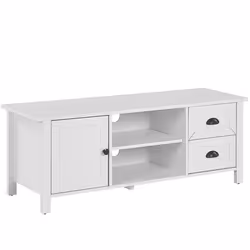 TV Stand HONOLULU White