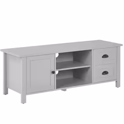 TV Stand HONOLULU Light Grey