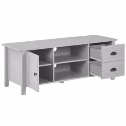 TV Stand HONOLULU Light Grey