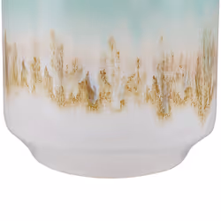 Flower Vase CYME Stoneware 15 cm Mint Green