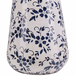 Flower Vase MARONEIA Stoneware 25 cm White
