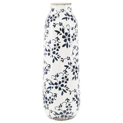 Flower Vase MULAI Stoneware 35 cm White
