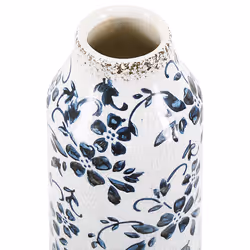Flower Vase MULAI Stoneware 35 cm White