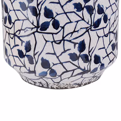 Flower Vase MYOS Stoneware 15 cm White