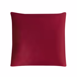 Set of 2 Velvet Cushions Geometric Pattern 45 x 45 cm Red PINUS