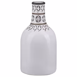 Flower Vase ANKON Stoneware 25 cm White