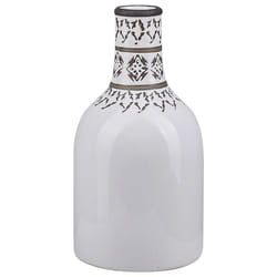 Flower Vase ANKON Stoneware 25 cm White