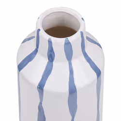 Flower Vase ASSUS Stoneware 22 cm White