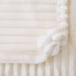 Blanket KAWERI 150 x 200 cm Cream