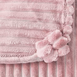 Blanket 150 x 200 cm Pink KAWERI