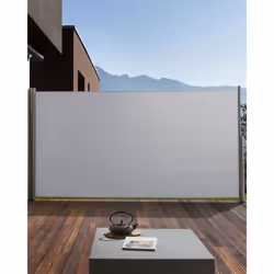 Side Awning DORIO 305 cm 160 cm Light Grey