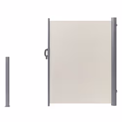 Side Awning DORIO 305 cm 160 cm Beige