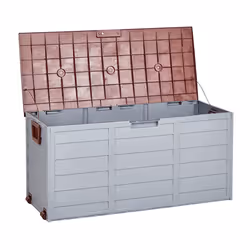 Storage Box LOCARNO 112 cm 50 cm Brown