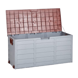 Storage Box LOCARNO 112 cm 50 cm Brown