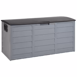 Storage Box LOCARNO 112 cm 50 cm Black