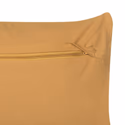 Set of 2 Viscose Cushions with Pompoms 30 x 50 cm Yellow AYROOR