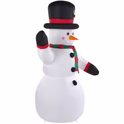 Christmas Inflatable LED Snowman 200 cm White RUKA