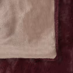 Blanket 180 x 220 cm Burgundy TANTAN